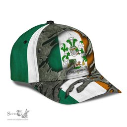 Irish Callaghan Coat Of Arms Family Crest Ireland Cap Irish In Me Cap