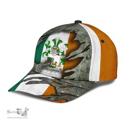 Irish Callaghan Coat Of Arms Family Crest Ireland Cap Irish In Me Cap