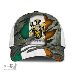 Irish Bramhall Coat Of Arms Family Crest Ireland Cap Irish In Me Cap