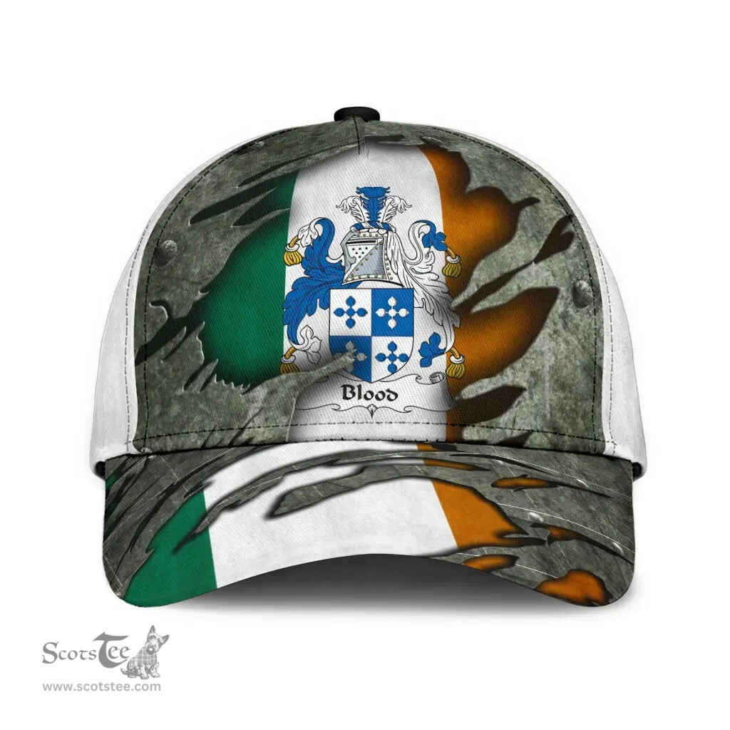 Irish Blood Coat Of Arms Family Crest Ireland Cap Irish In Me Cap