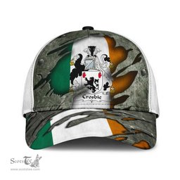 Irish Crosbie Coat Of Arms Family Crest Ireland Cap Irish In Me Cap