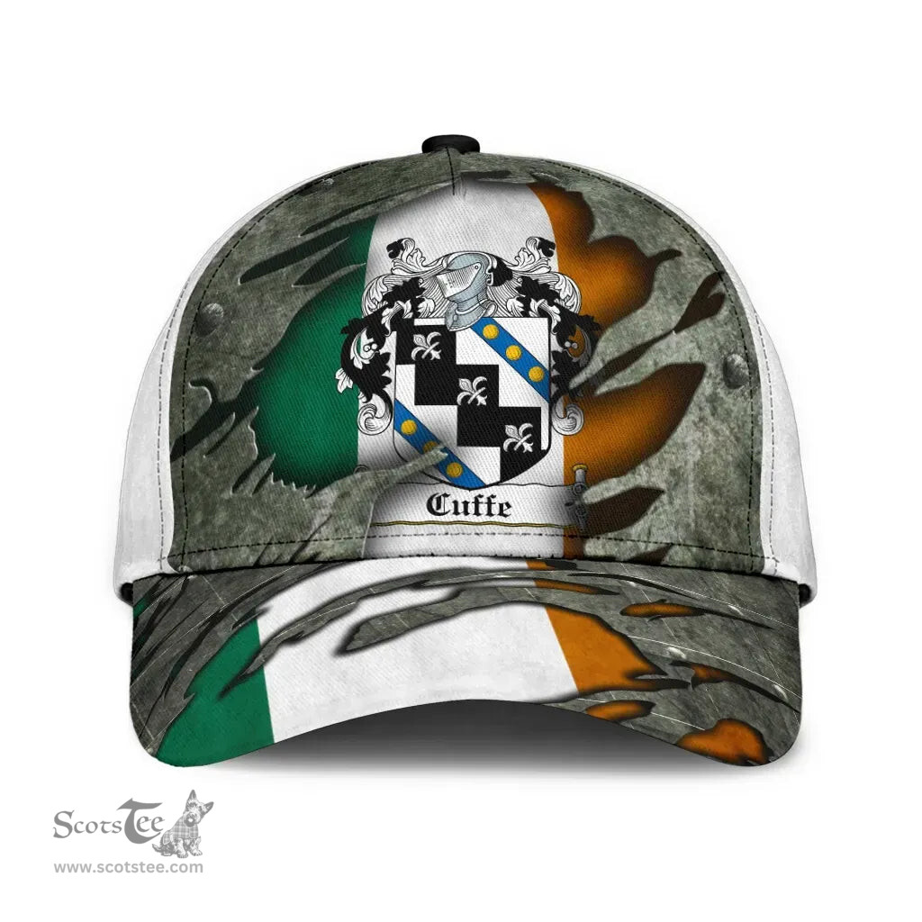 Irish Cuffe Coat Of Arms Family Crest Ireland Cap Irish In Me Cap