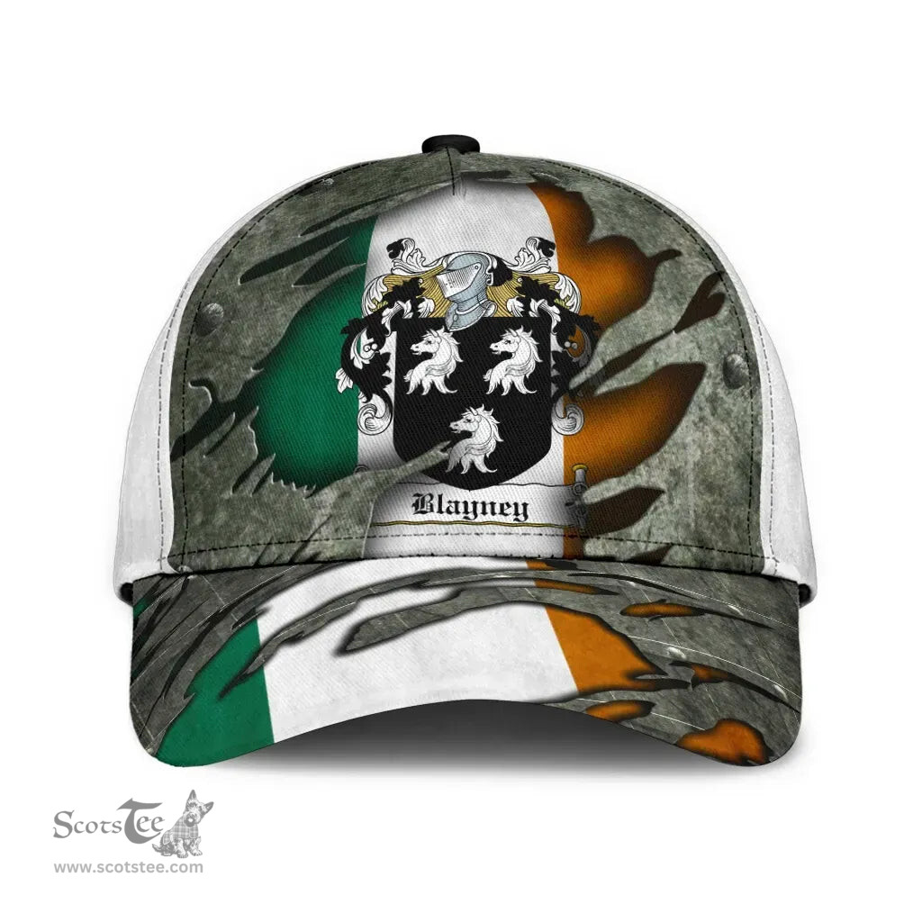 Irish Blayney Coat Of Arms Family Crest Ireland Cap Irish In Me Cap