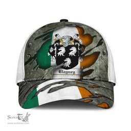 Irish Blayney Coat Of Arms Family Crest Ireland Cap Irish In Me Cap