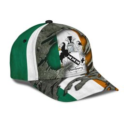 Irish Bunbury Coat Of Arms Family Crest Ireland Cap Irish In Me Cap