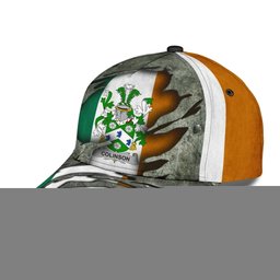 Irish Colinson Coat Of Arms Family Crest Ireland Cap Irish In Me Cap