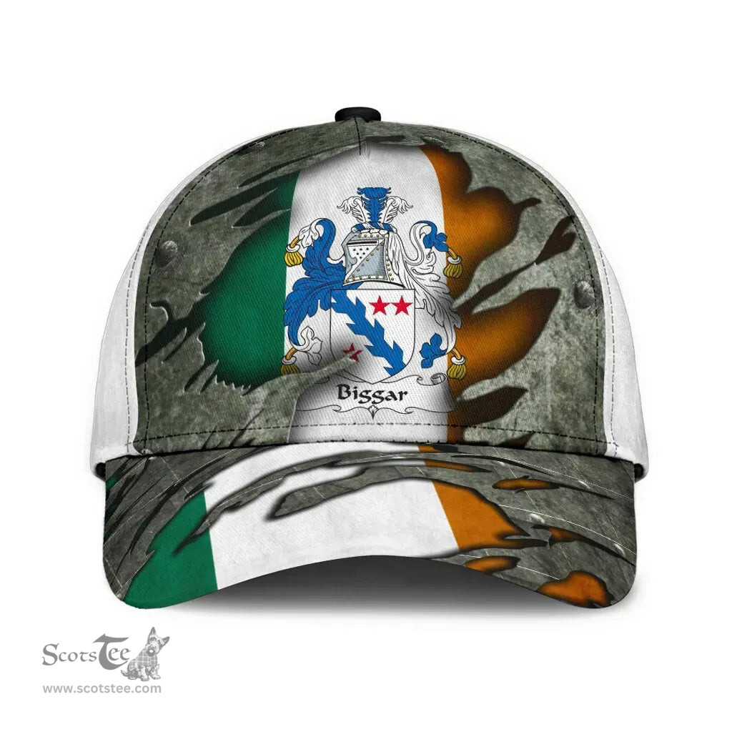 Irish Biggar Coat Of Arms Family Crest Ireland Cap Irish In Me Cap
