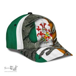 Irish Egan Coat Of Arms Family Crest Ireland Cap Irish In Me Cap