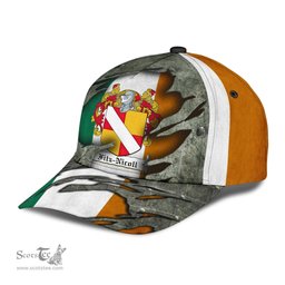 Irish Fitznicoll Coat Of Arms Family Crest Ireland Cap Irish In Me Cap