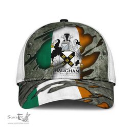 Irish Haughan Coat Of Arms Family Crest Ireland Cap Irish In Me Cap