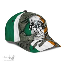 Irish Hancock Coat Of Arms Family Crest Ireland Cap Irish In Me Cap