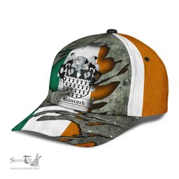 Irish Hancock Coat Of Arms Family Crest Ireland Cap Irish In Me Cap