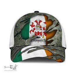 Irish Flaherty Coat Of Arms Family Crest Ireland Cap Irish In Me Cap