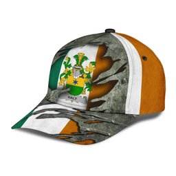 Irish Haly Coat Of Arms Family Crest Ireland Cap Irish In Me Cap