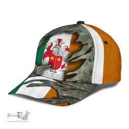 Irish Dick Coat Of Arms Family Crest Ireland Cap Irish In Me Cap