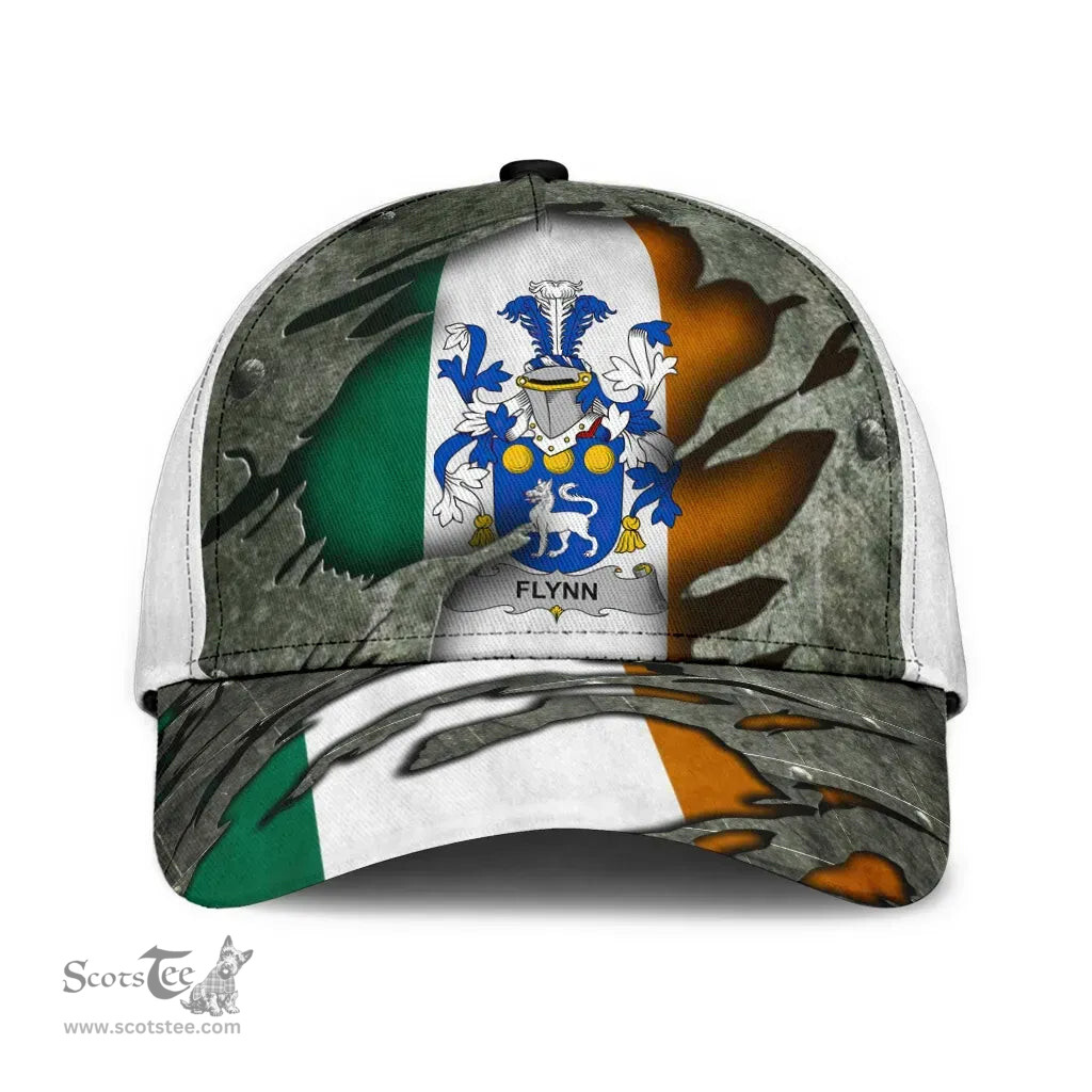 Irish Flynn Coat Of Arms Family Crest Ireland Cap Irish In Me Cap