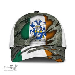 Irish Flynn Coat Of Arms Family Crest Ireland Cap Irish In Me Cap