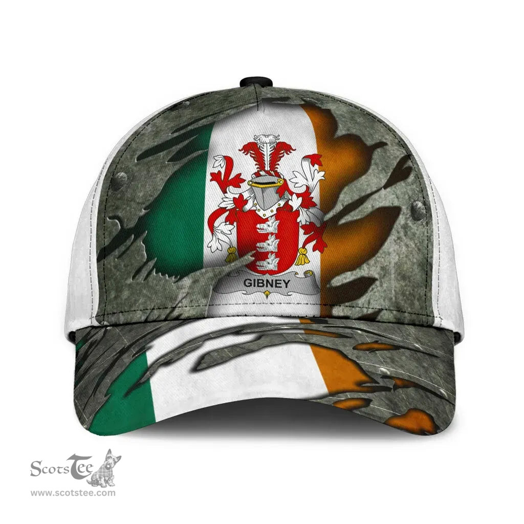 Irish Gibney Coat Of Arms Family Crest Ireland Cap Irish In Me Cap