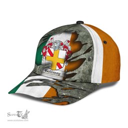 Irish Gallway Coat Of Arms Family Crest Ireland Cap Irish In Me Cap