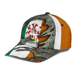 Irish Donlevy Coat Of Arms Family Crest Ireland Cap Irish In Me Cap