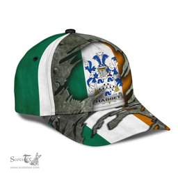 Irish Hasset Coat Of Arms Family Crest Ireland Cap Irish In Me Cap