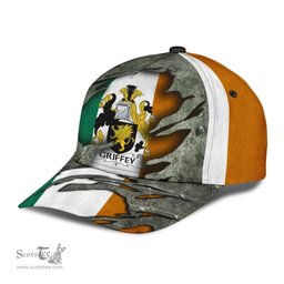 Irish Griffey Coat Of Arms Family Crest Ireland Cap Irish In Me Cap