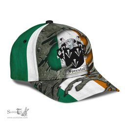 Irish Forestal Coat Of Arms Family Crest Ireland Cap Irish In Me Cap