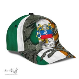Irish Macevoy Coat Of Arms Family Crest Ireland Cap Irish In Me Cap