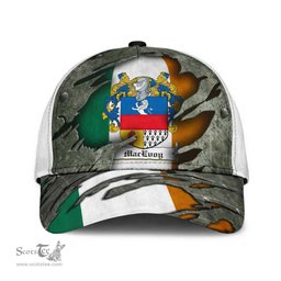 Irish Macevoy Coat Of Arms Family Crest Ireland Cap Irish In Me Cap