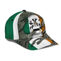 Irish Kighley Coat Of Arms Family Crest Ireland Cap Irish In Me Cap