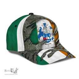Irish Keane Coat Of Arms Irisharms Family Crest Ireland Cap Irish In Me Cap