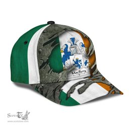 Irish Macrery Coat Of Arms Family Crest Ireland Cap Irish In Me Cap