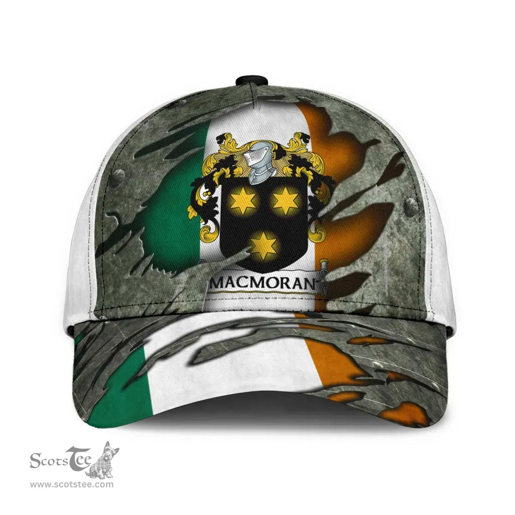 Irish Macmoran Coat Of Arms Family Crest Ireland Cap Irish In Me Cap