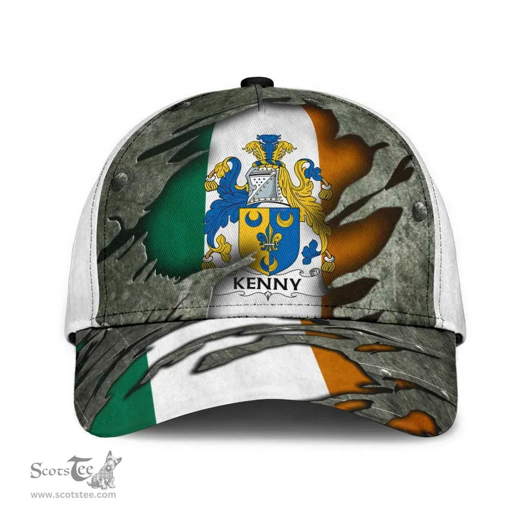 Irish Kenny Coat Of Arms Family Crest Ireland Cap Irish In Me Cap