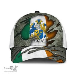 Irish Kenny Coat Of Arms Family Crest Ireland Cap Irish In Me Cap