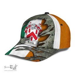 Irish Kiely Coat Of Arms Family Crest Ireland Cap Irish In Me Cap