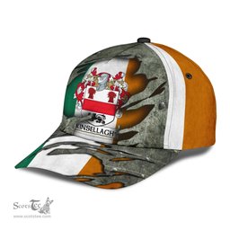 Irish Kinsellagh Coat Of Arms II Irisharms Family Crest Ireland Cap Irish In Me Cap