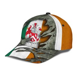 Irish Howlett Coat Of Arms Irisharms Family Crest Ireland Cap Irish In Me Cap