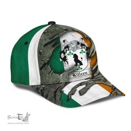 Irish Killeen Coat Of Arms Family Crest Ireland Cap Irish In Me Cap