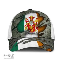 Irish Keigans Coat Of Arms Family Crest Ireland Cap Irish In Me Cap