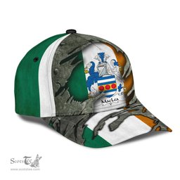 Irish Maclea Coat Of Arms Family Crest Ireland Cap Irish In Me Cap
