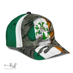 Irish Mcalpine Coat Of Arms Family Crest Ireland Cap Irish In Me Cap
