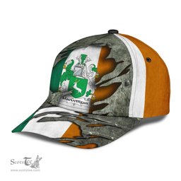 Irish Macgettigan Coat Of Arms Family Crest Ireland Cap Irish In Me Cap