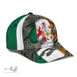 Irish Macgraw Coat Of Arms Family Crest Ireland Cap Irish In Me Cap