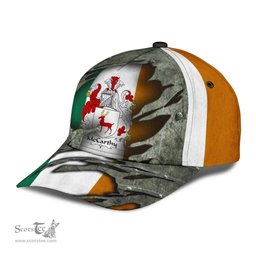 Irish McCarthy Coat of Arms Family Crest Ireland Cap Irish In Me Cap