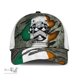 Irish Macbreheny Coat Of Arms Family Crest Ireland Cap Irish In Me Cap