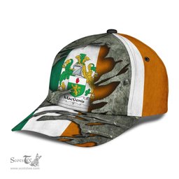 Irish Macgenis Coat Of Arms Family Crest Ireland Cap Irish In Me Cap