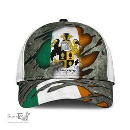 Irish Langrishe Coat Of Arms Family Crest Ireland Cap Irish In Me Cap