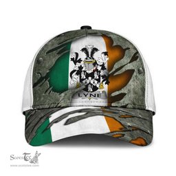 Irish Lyne Coat Of Arms Family Crest Ireland Cap Irish In Me Cap