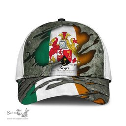 Irish Keyes Coat Of Arms Family Crest Ireland Cap Irish In Me Cap